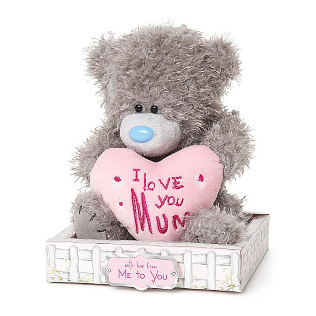 7" Love You Mum Padded Heart Me to You Bear Extra Image 1